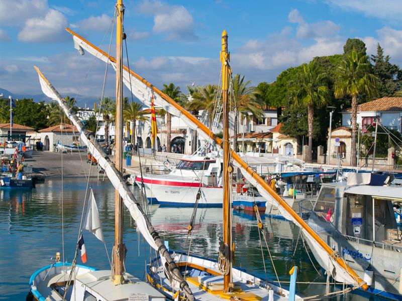 Cagnes sur Mer kept its traditions and famous fishing port