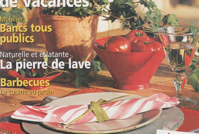 Art et décoration (national magazine) Val Duchesse à Cagnes sur Mer